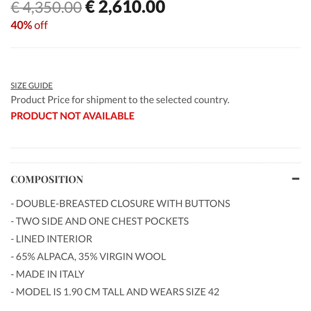 Brunello Cucinelli Alpaca & Wool Coat, Size 42 IT, US 4-8, Excellent Condition - Picture 13 of 15